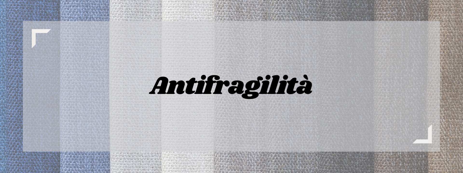 Antifragilità - Business coaching